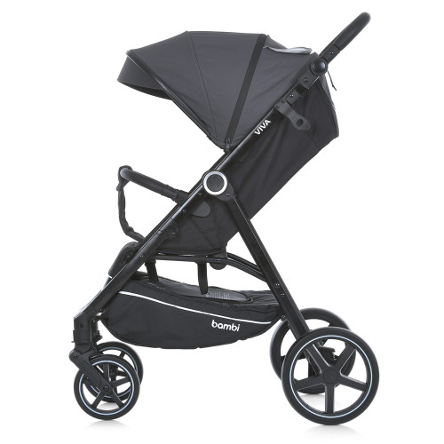 Прогулочная коляска Bambi Viva M 5723 Ash gray — 3376