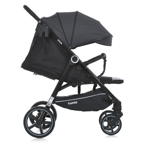 Прогулочная коляска Bambi Viva M 5723 Ash gray — 3376