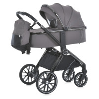 Коляска 2в1 El Camino ME 1124 Prestige Taupe Gray