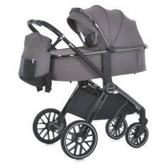 Коляска 2в1 El Camino ME 1124 Prestige Taupe Gray