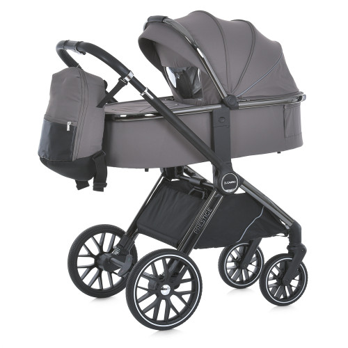 Коляска 2в1 El Camino ME 1124 Prestige Taupe Gray