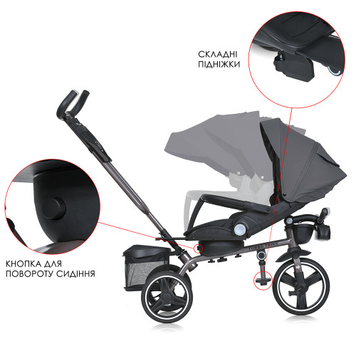 Велосипед триколісний Turbo Trike MT 1003-2 — 8742