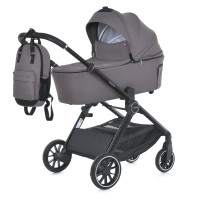 Коляска 2в1 El Camino Genesis ME 1126 Taupe Gray
