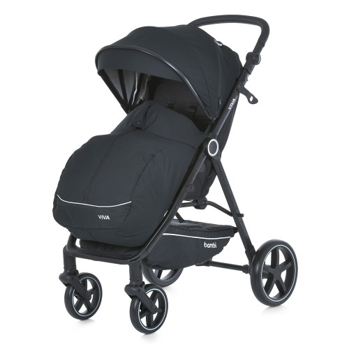 Прогулочная коляска Bambi Viva M 5723 Black — 3378