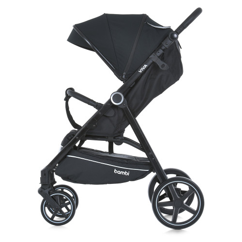 Прогулочная коляска Bambi Viva M 5723 Black — 3378