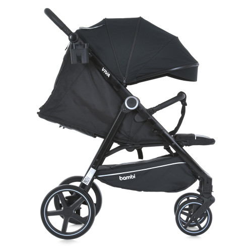 Прогулочная коляска Bambi Viva M 5723 Black — 3378