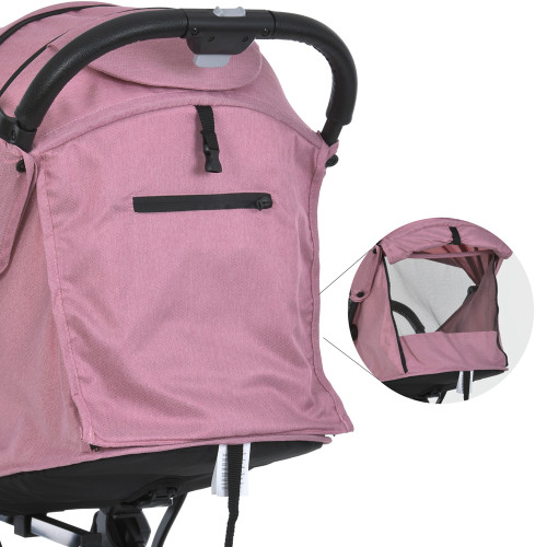 Прогулочная коляска Bambi Flash M 5727 Pink — 4687