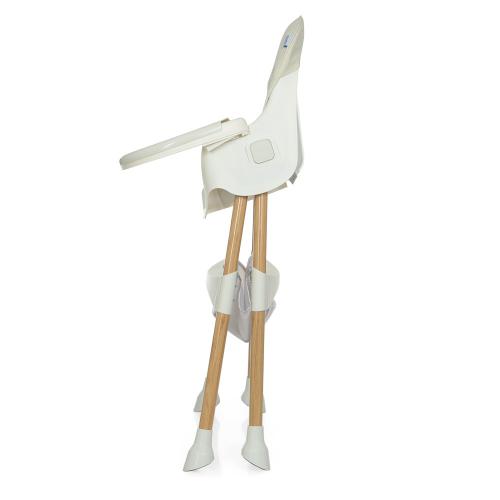 Стільчик для годування Bambi M 4136-2 White Wood — 6720 Стільчик для годування Bambi M 4136-2 White Wood — 6720