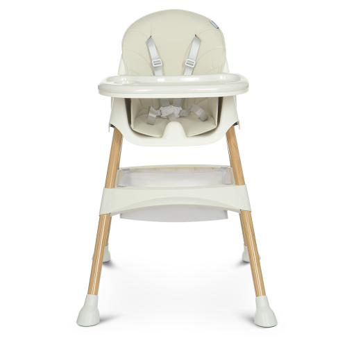 Стільчик для годування Bambi M 4136-2 White Wood — 6720 Стільчик для годування Bambi M 4136-2 White Wood — 6720