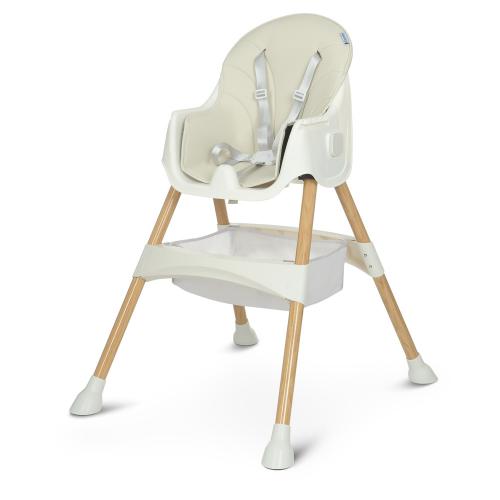 Стільчик для годування Bambi M 4136-2 White Wood — 6720 Стільчик для годування Bambi M 4136-2 White Wood — 6720