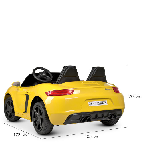 Дитячий електромобіль Bambi Porsche Cayman M 4055AL-6 — 7500