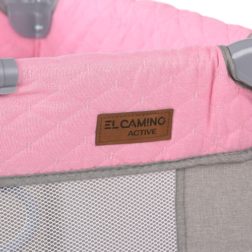 Манеж EL Camino Active Me 1096 Pink Gray — 4224