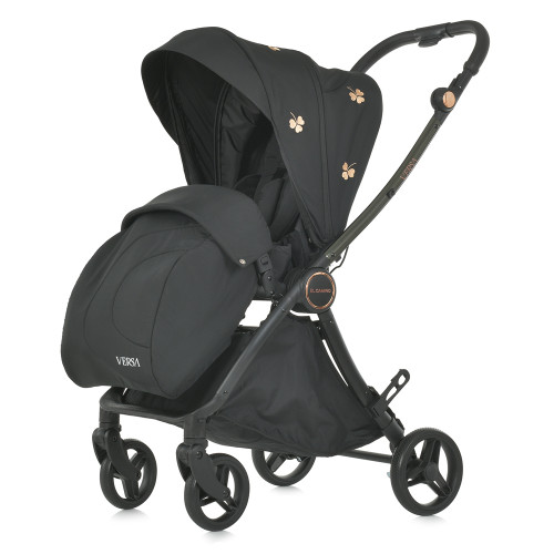 Коляска прогулочная EL Camino ME 1078 Versa Clover Black — 4252