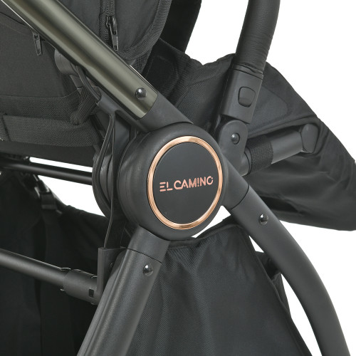 Коляска прогулочная EL Camino ME 1078 Versa Clover Black — 4252