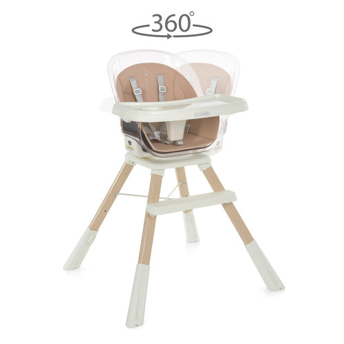 Стільчик для годування El Camino ME 1104 Twist Pink — 4543