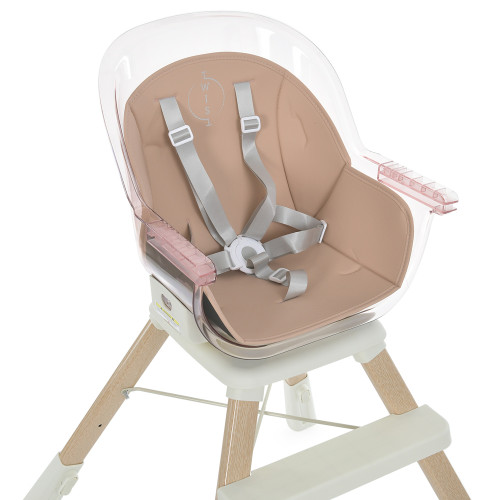 Стільчик для годування El Camino ME 1104 Twist Pink — 4543