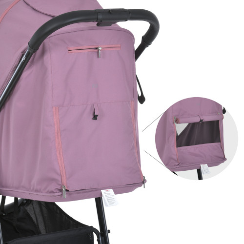 Прогулочная коляска El Camino Fiji Me 1113 Mauve Matt — 4645 Прогулочная коляска El Camino Fiji Me 1113 Mauve Matt — 4645