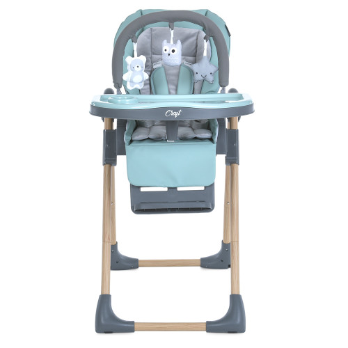 Стільчик для годування El Camino Craft ME 1115-W Mint — 4190