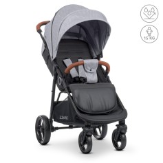 Коляска прогулянкова EL Camino ME 1024 X4 Gray Lines