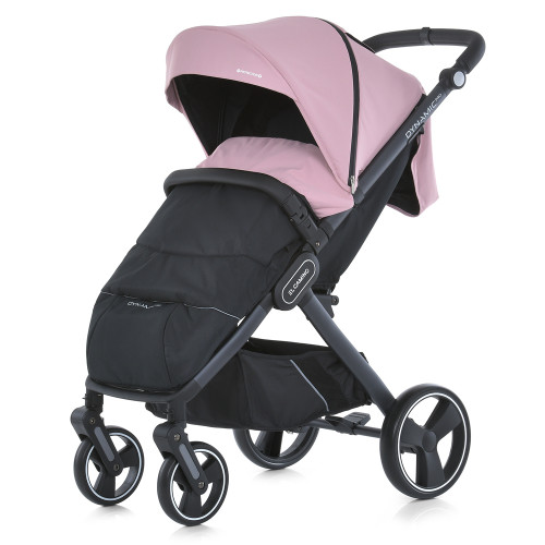 Коляска прогулочная EL Camino ME 1053-3 Dynamic Pro Pale Pink — 4890