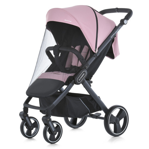 Коляска прогулочная EL Camino ME 1053-3 Dynamic Pro Pale Pink — 4890