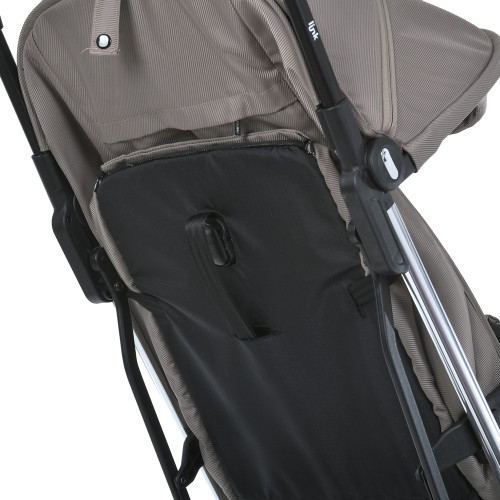 Прогулянкова коляска El Camino ME 1129 Link Beige Striped — 4270 Прогулянкова коляска El Camino ME 1129 Link Beige Striped — 4270