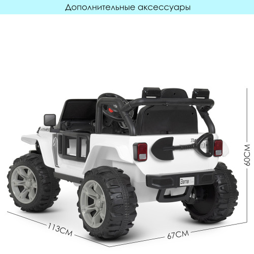 Дитячий електромобіль Bambi Джип M 4282EBLR-1 — 7512 Дитячий електромобіль Bambi Джип M 4282EBLR-1 — 7512
