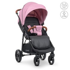 Коляска прогулянкова EL Camino ME 1024 X4 Pink Lines