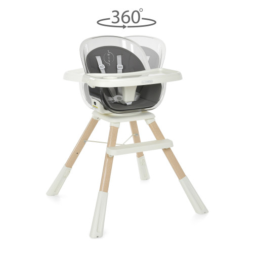 Стульчик для кормления El Camino ME 1104 Twist Gray — 4823