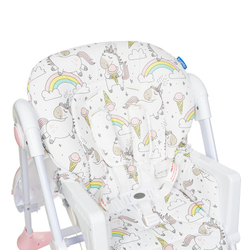 Стільчик для годування Bambi M 3233 Unicorn Pink — 3574 Стільчик для годування Bambi M 3233 Unicorn Pink — 3574