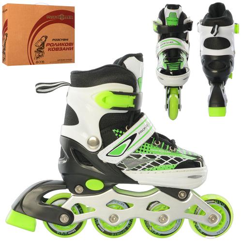 Детские раздвижные ролики A 4140-S-GR (31-34)