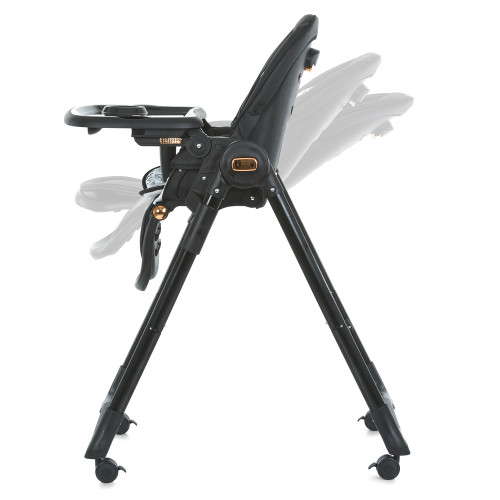 Стульчик для кормления El Camino ME 1037-B Crystal Black Gold — 4187 Стульчик для кормления El Camino ME 1037-B Crystal Black Gold — 4187