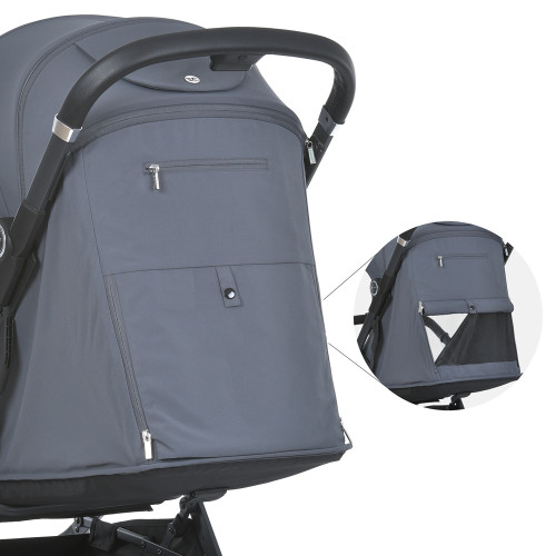 Прогулочная коляска El Camino Beya Me 1127-S Midnight Gray — 4576