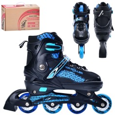 Детские раздвижные ролики A 4150-L-BL(39-42)