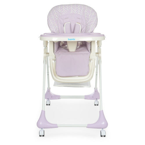 Стільчик для годування Bambi M 3233L Lilac — 3731 Стільчик для годування Bambi M 3233L Lilac — 3731