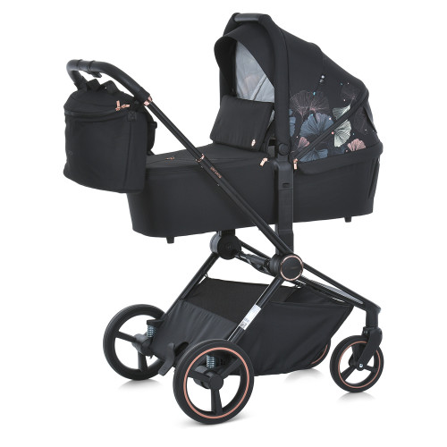 Коляска 2в1 El Camino ME 1091-B Persona Black Art