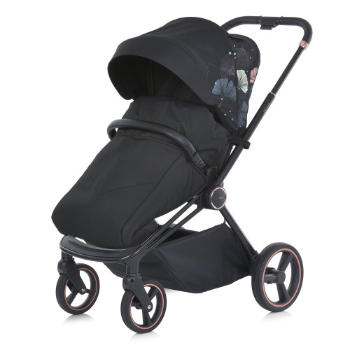 Коляска 2в1 El Camino ME 1091-B Persona Black Art — 4244 Коляска 2в1 El Camino ME 1091-B Persona Black Art — 4244