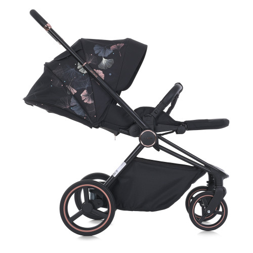 Коляска 2в1 El Camino ME 1091-B Persona Black Art — 4244 Коляска 2в1 El Camino ME 1091-B Persona Black Art — 4244