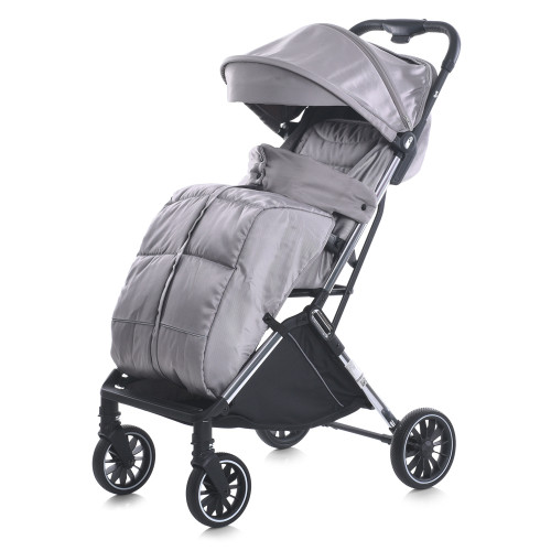 Прогулочная коляска El Camino ME 1129 Link Silver Striped — 4269