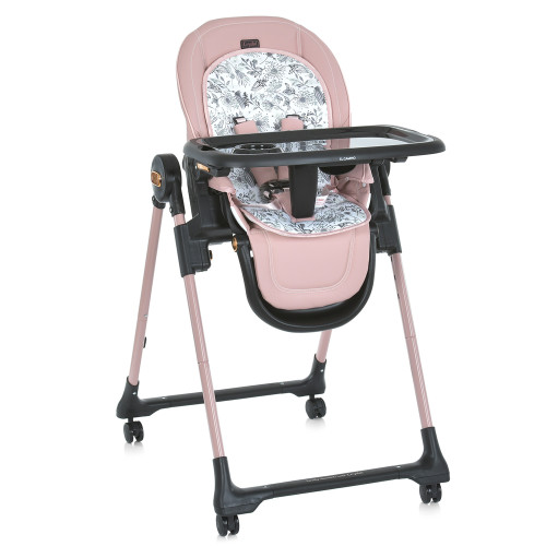 Стільчик для годування El Camino ME 1037-B Crystal Rose Gold