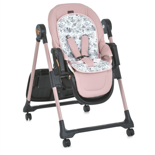 Стільчик для годування El Camino ME 1037-B Crystal Rose Gold — 4186