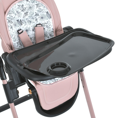 Стільчик для годування El Camino ME 1037-B Crystal Rose Gold — 4186
