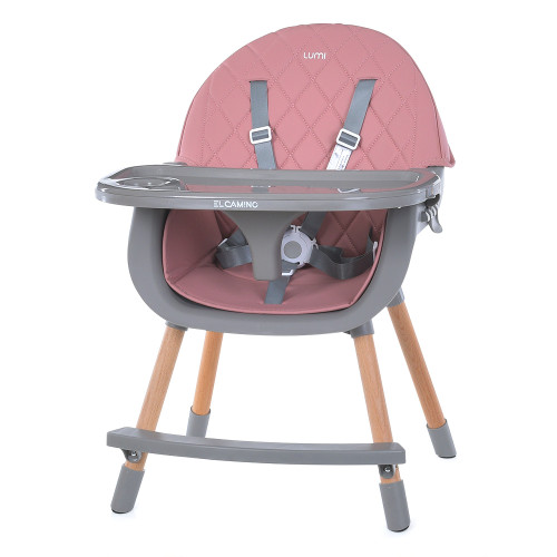 Стільчик для годування El Camino Me 1111 Lumi Pink — 4542