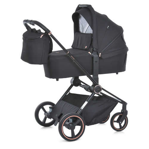 Коляска 2в1 El Camino ME 1091-B Persona Black