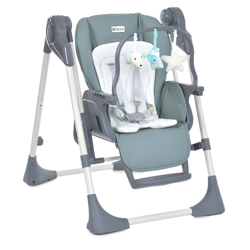 Стільчик для годування El Camino ME 1087-G Swan Pale Green — 6898