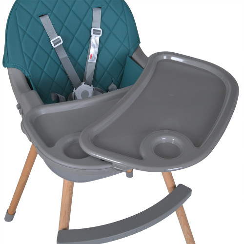 Стільчик для годування El Camino Me 1111 Lumi Teal — 4195