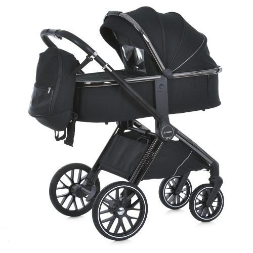 Коляска 2в1 El Camino ME 1124 Prestige Jet Black