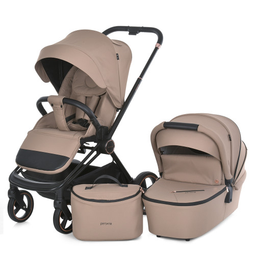 Коляска 2в1 El Camino ME 1091-B Persona Taupe Beige — 4242 Коляска 2в1 El Camino ME 1091-B Persona Taupe Beige — 4242