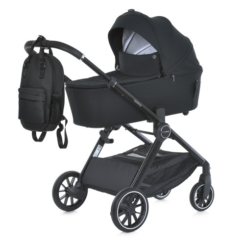 Коляска 2в1 El Camino Genesis ME 1126 Jet Black