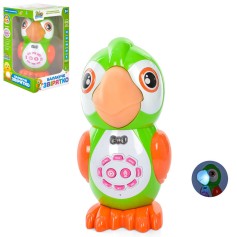 Інтерактивна іграшка Limo Toy Папуга, аудіо-казки, музика (УКР), підсвітка (FT 0041)